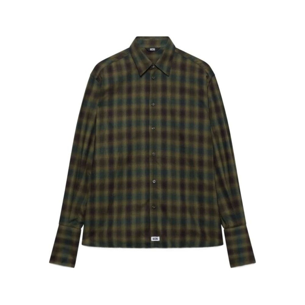 Gcds Women Check Over Shirt